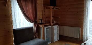 Фото номера Двухместный номер с 1 кроватью Отель Круассан г. Буковель 5