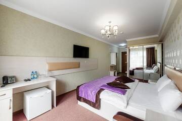 Фото номера Трехместный номер с балконом Отель Hotel SKI Lift 7 г. Буковель 5