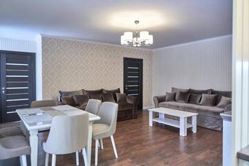 Фото номера Апартаменты с 2 спальнями Апарт-отели Villa Gor Aparts г. Буковель 15
