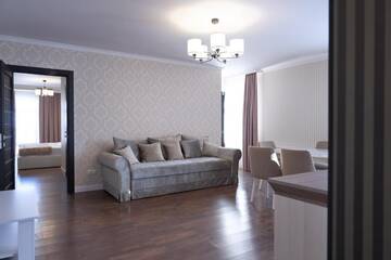 Фото номера Апартаменты с 2 спальнями Апарт-отели Villa Gor Aparts г. Буковель 7