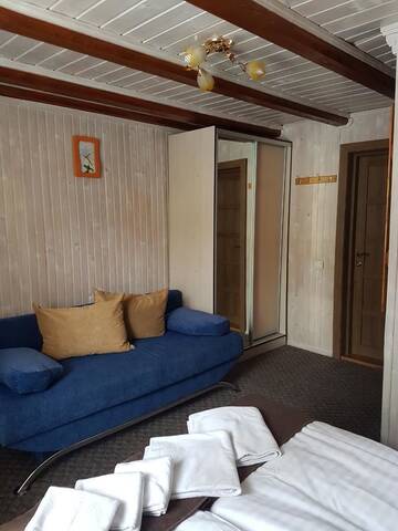 Фото номера Полулюкс с балконом Отель Dovbushanka Hotel in Bukovel г. Буковель 5